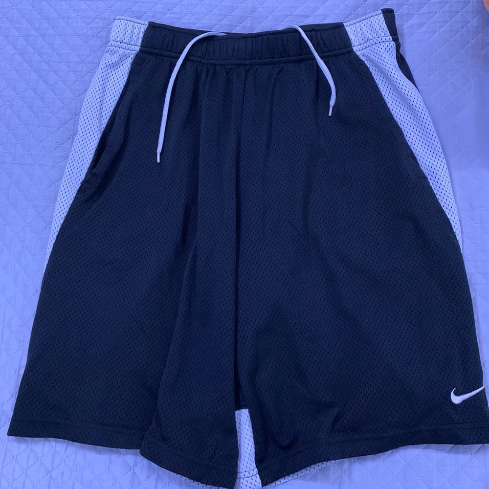 Nike Black and White Shorts